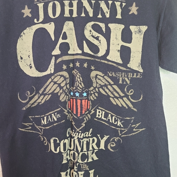Johnny Cash Short Sleeve Tee - Picture 2 of 3